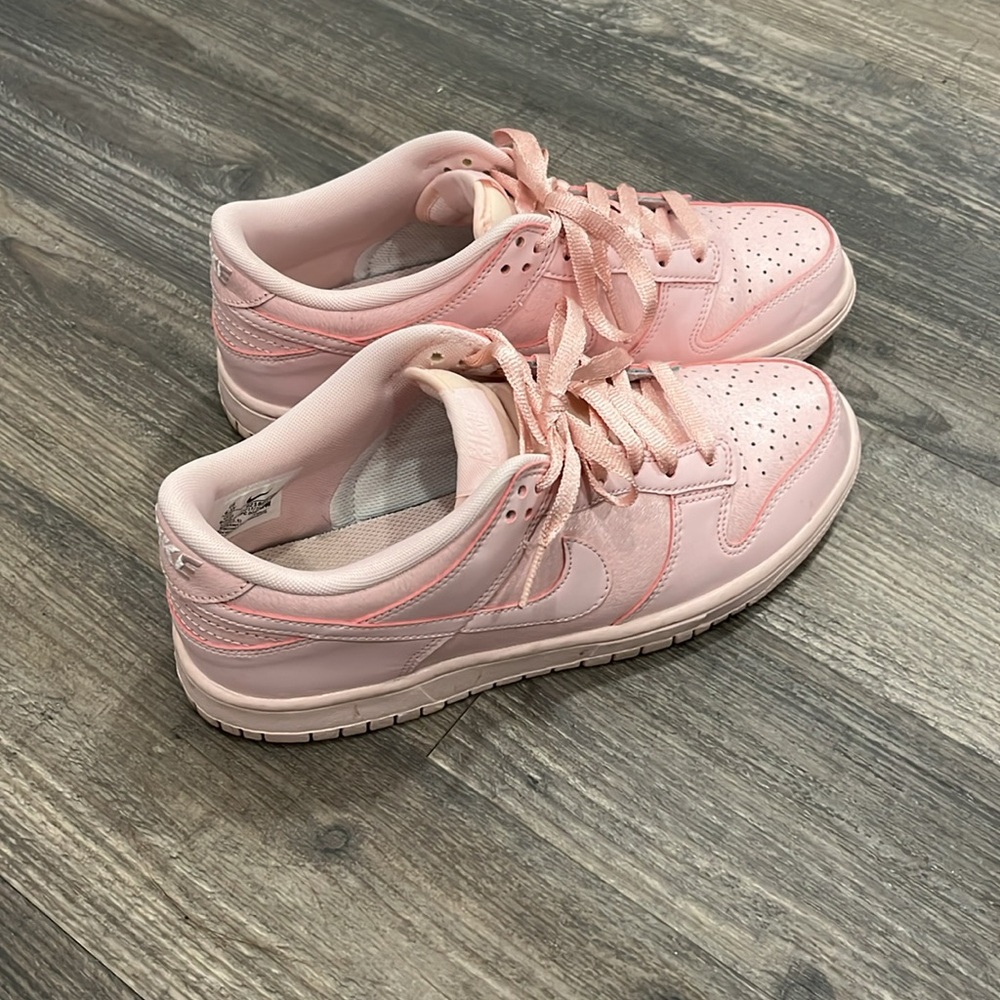 All Pink Nike Dunk Lows - Picture 6 of 9